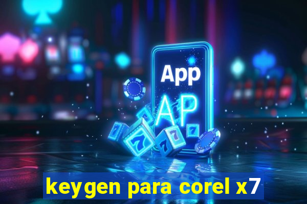 keygen para corel x7